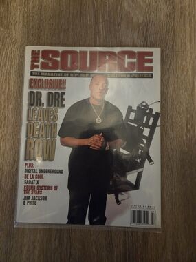 Dr. Dre Magazine Cover - Black